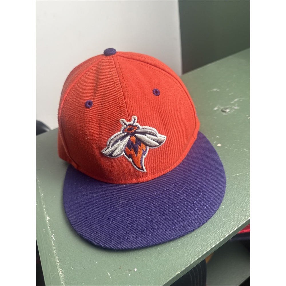 Columbia Fireflies New Era 59FIFTY Fitted Hat Size 6 7/8s MiLB Baseball Cap USA